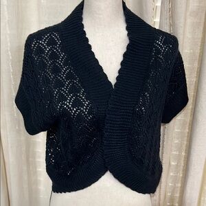 Covington Blue Sweatshirt with Textured Knit